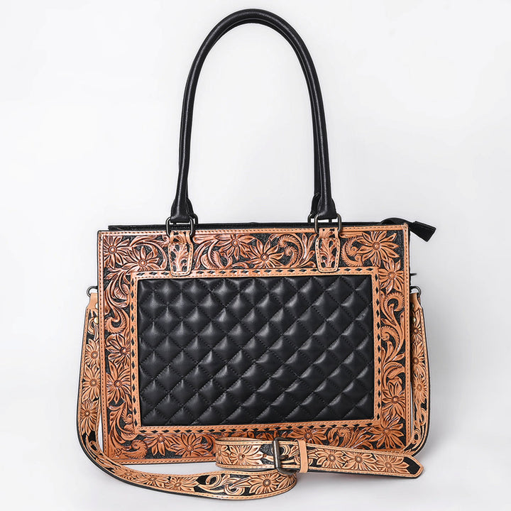 American Darling Tooled and Quilted Leather Bag