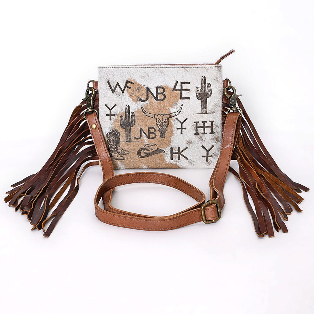 American Darling Western Brands Hair-on Crossbody Bag