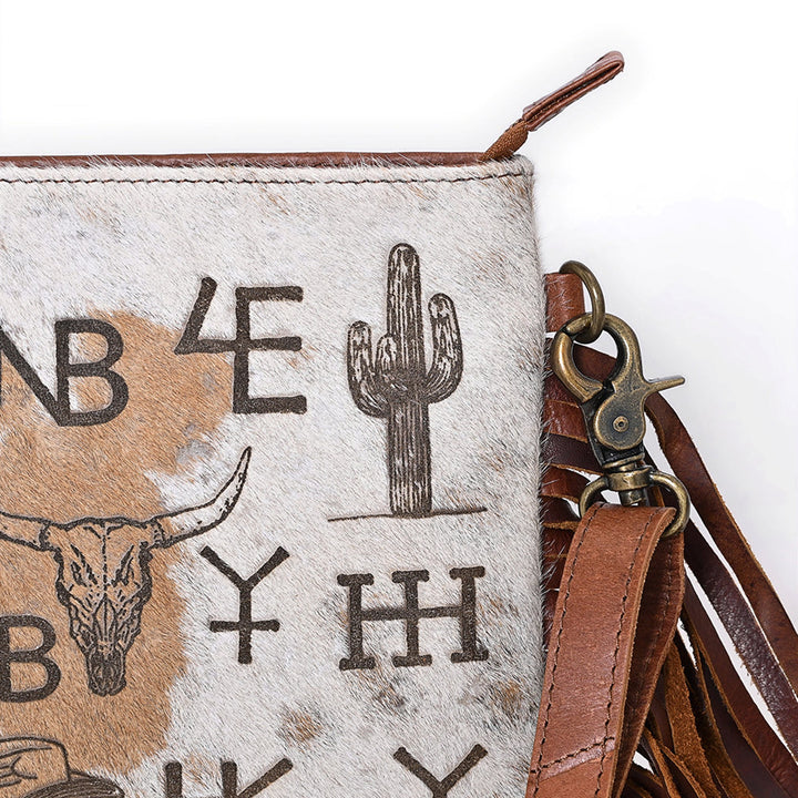 American Darling Western Brands Hair-on Crossbody Bag