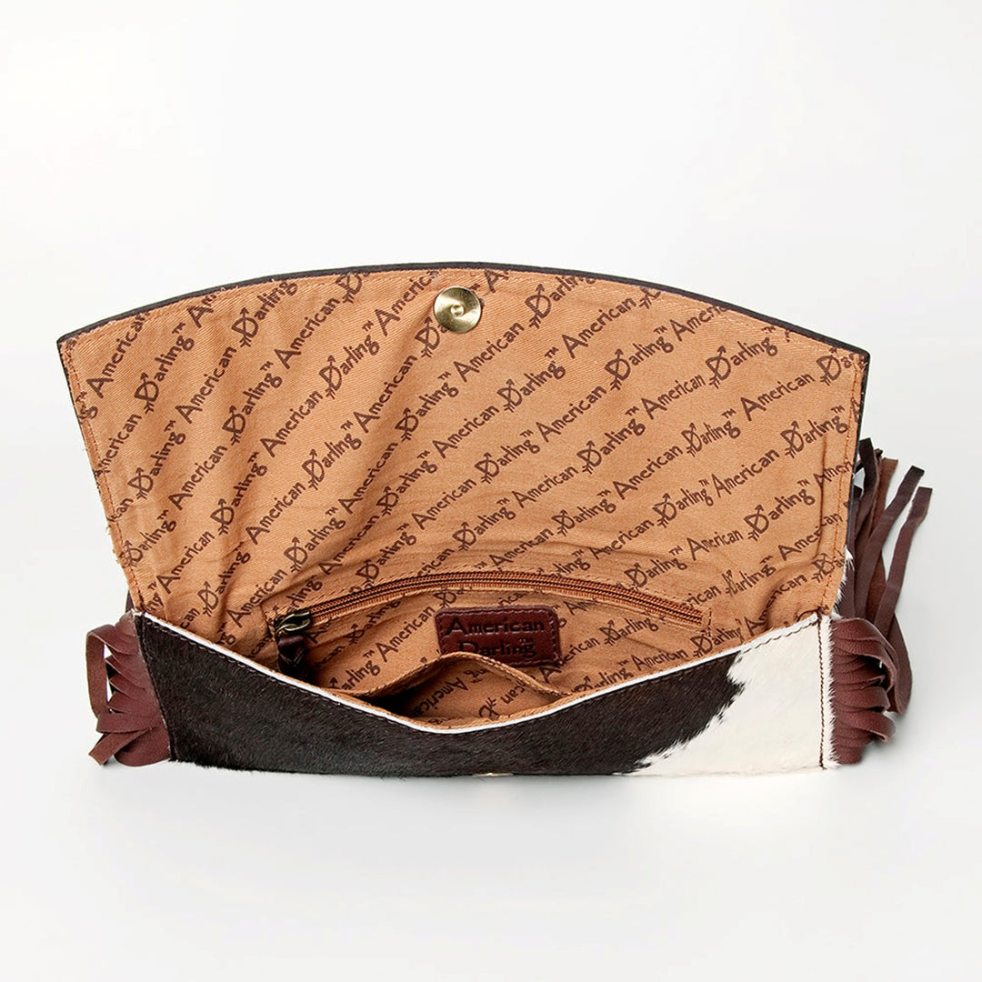 American Darling Hair On Genuine Western Leather Bag Wallet – West