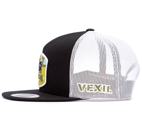 Vexil Angus Cow Calf American Rancher Black and White Hat - West 20 Saddle Co.