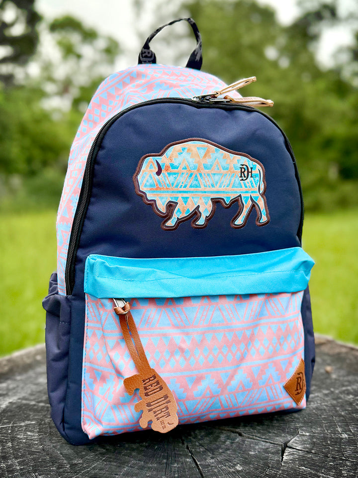 Red Dirt Hat Co Aztec Bison Backpack