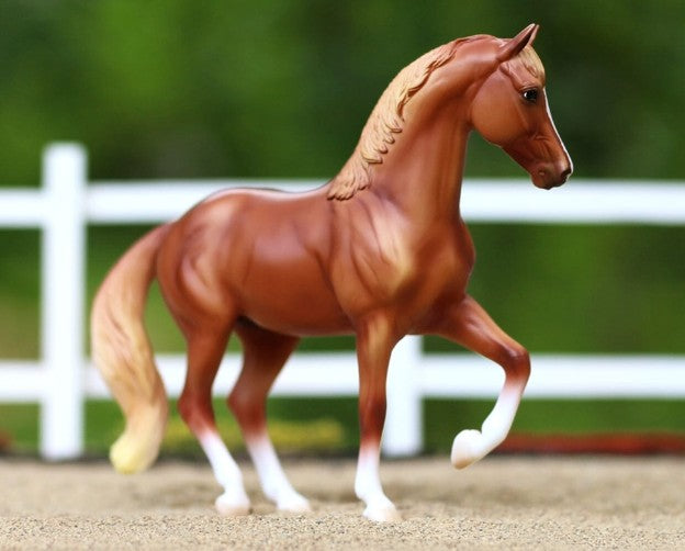 Breyer Power and Precision Warmblood Horse and Foal Set