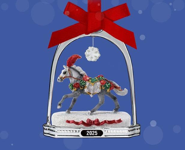 Breyer Christmas in Bloom 2025 Stirrup Ornament