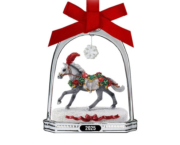 Breyer Christmas in Bloom 2025 Stirrup Ornament