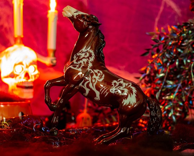 Breyer 2024 Halloween Beowulf Horse