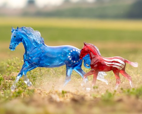 Breyer Celebrating America's 250th Betsy and Ross Horse