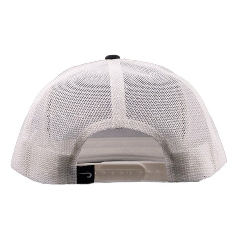 Lazy J Ranch Black & White Shafter Classic Five Panel Trucker Hat
