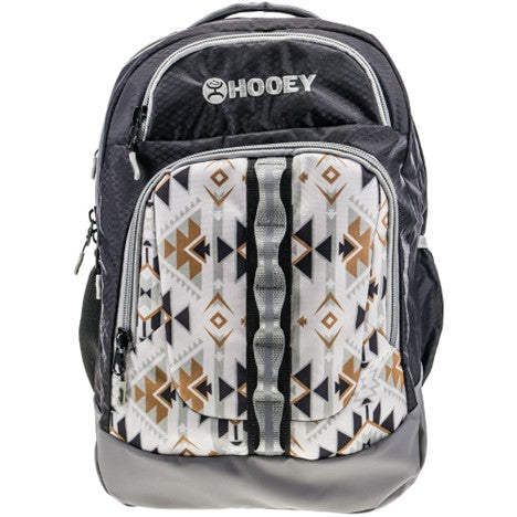 Hooey White and Cream Aztec Ox Backpack
