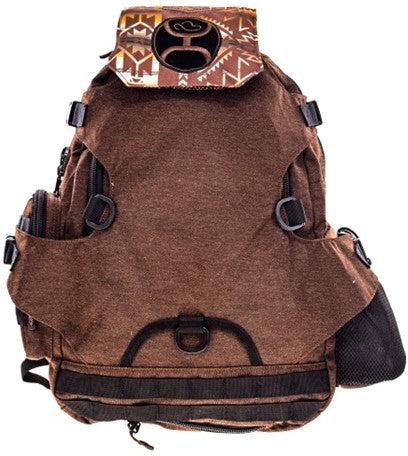 Hooey Brown and Black Mule Backpack