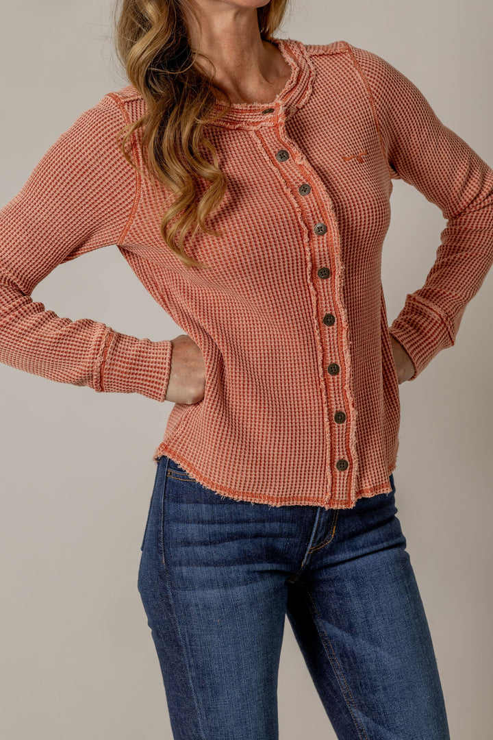 Kimes Ranch Women's Rust Bella Cardigan