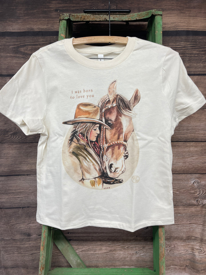 West 20 Natural Born to Love You Boxy Tee