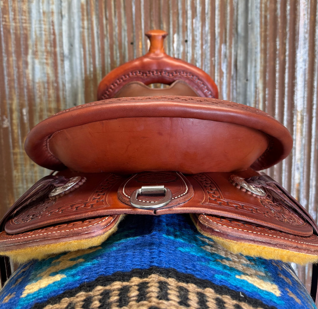 RW Bowman Custom Spine Relief Western Pleasure Saddle