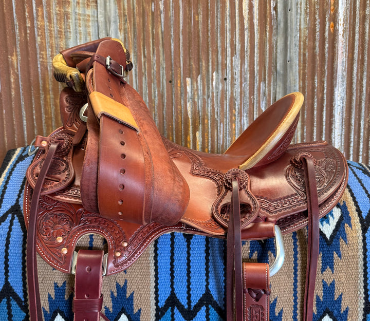 RW Bowman Mike Branch Natural Wade Saddle