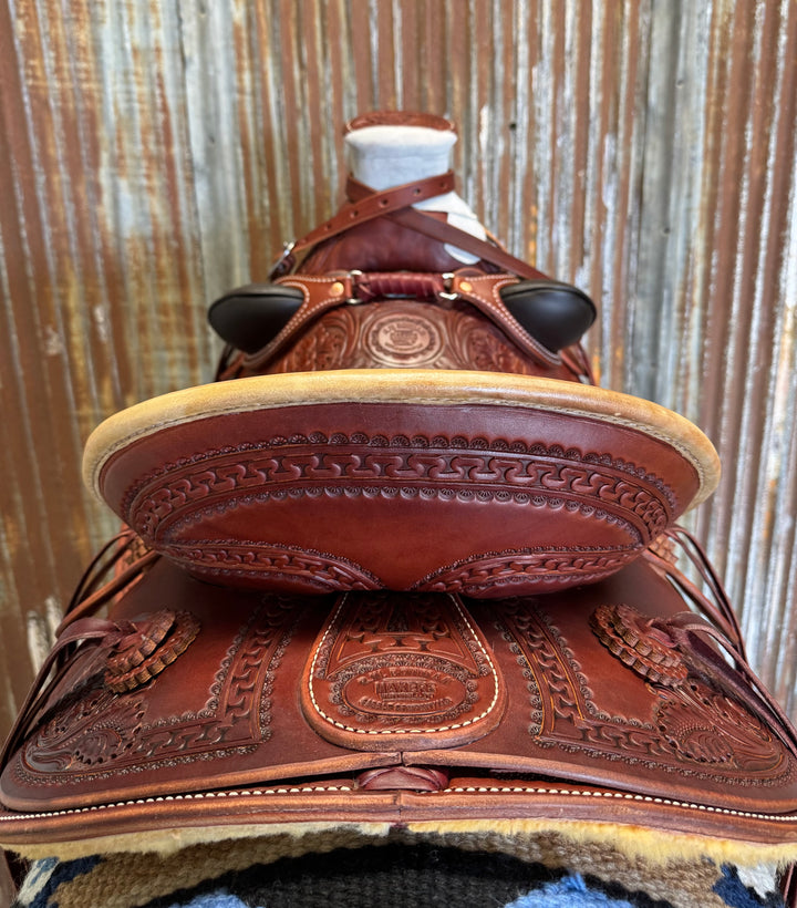 RW Bowman Mike Branch Natural Wade Saddle