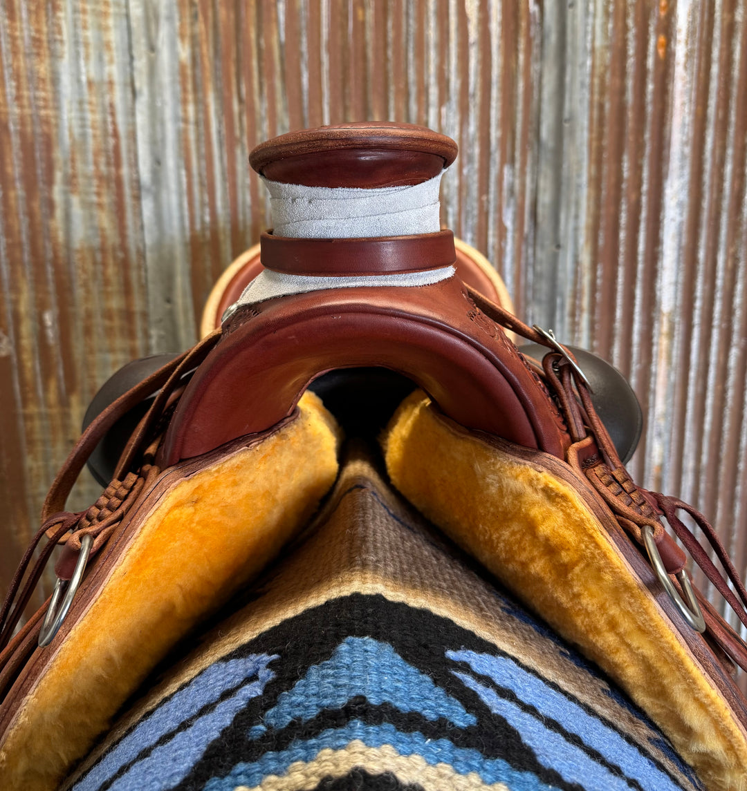 RW Bowman Mike Branch Natural Wade Saddle