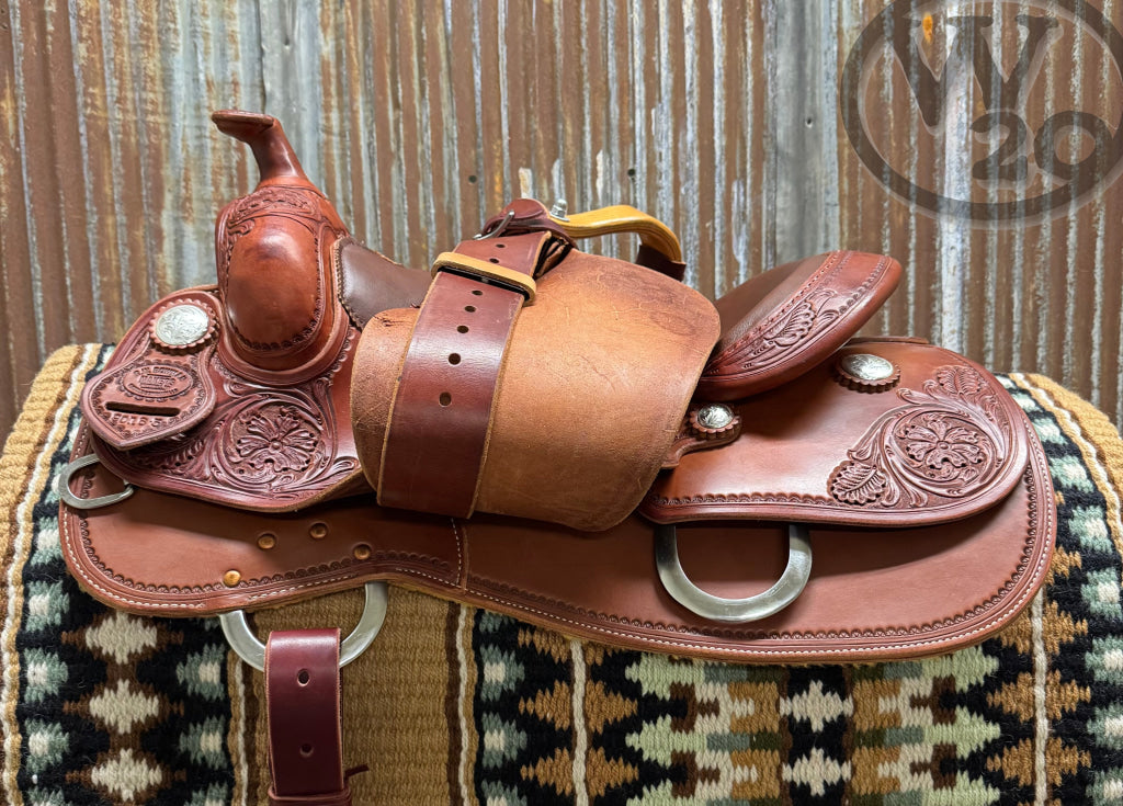 RW Bowman Heavy Oiled Chestnut Custom Reiner