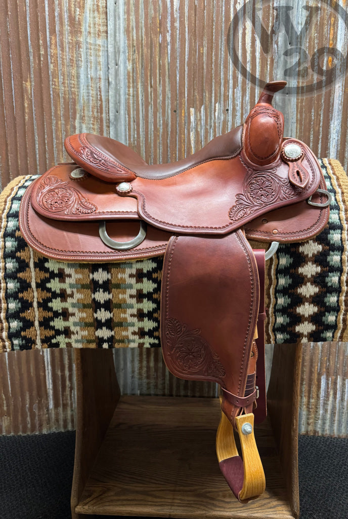 RW Bowman Heavy Oiled Chestnut Custom Reiner