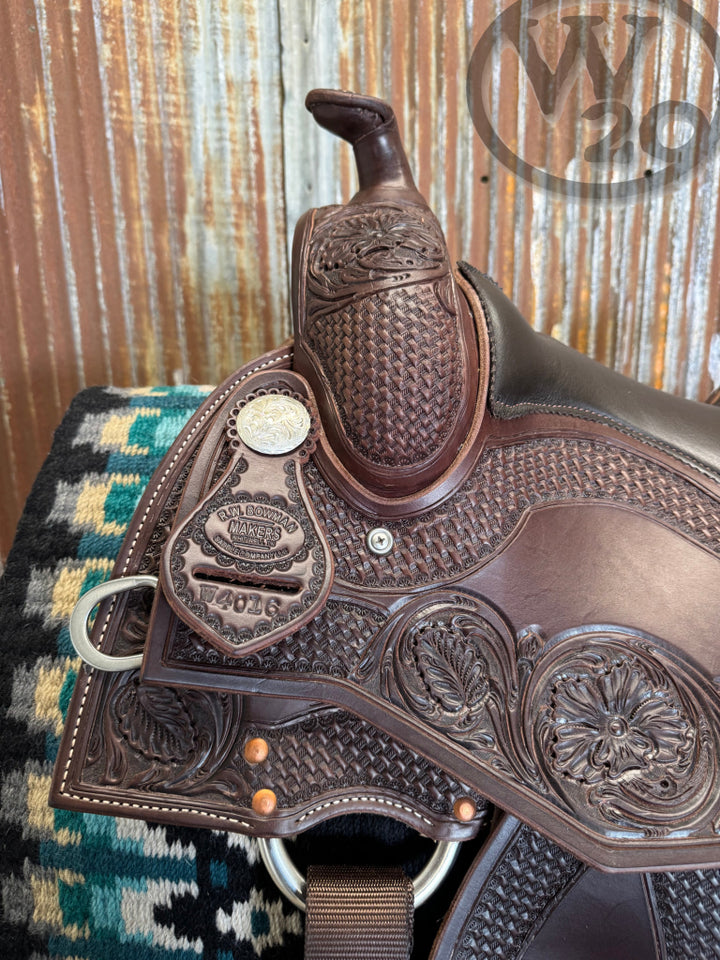 Custom West 20 Square Corner Lady Reiner by RW Bowman - Western Saddle