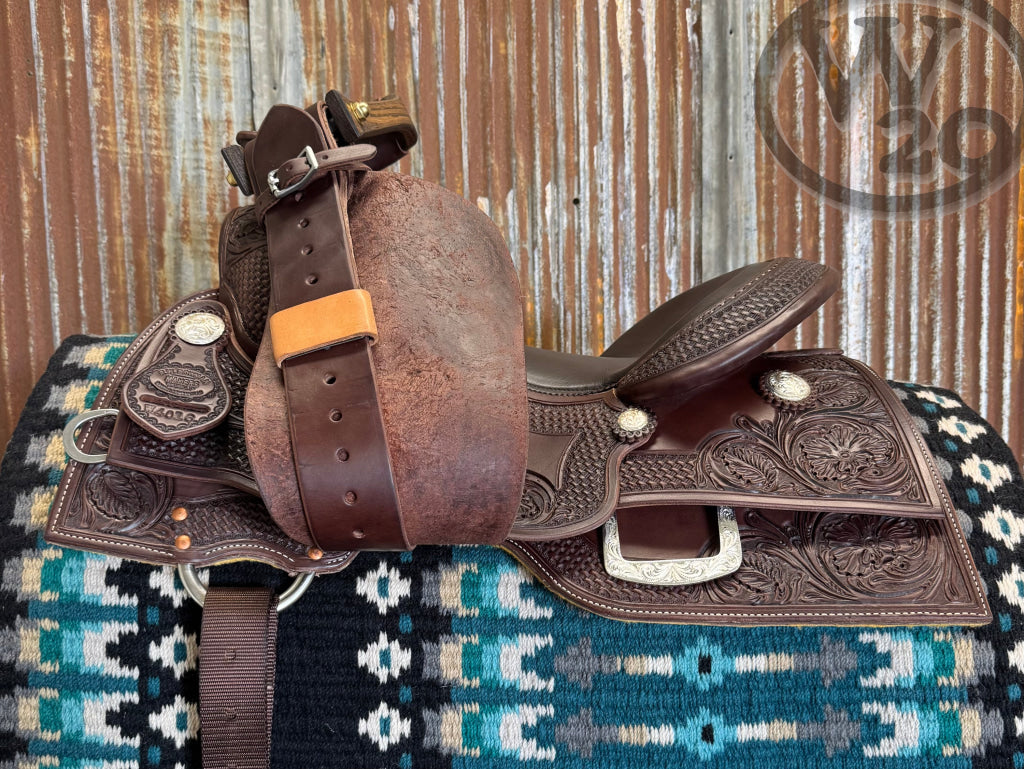 Custom West 20 Square Corner Lady Reiner by RW Bowman - Western Saddle