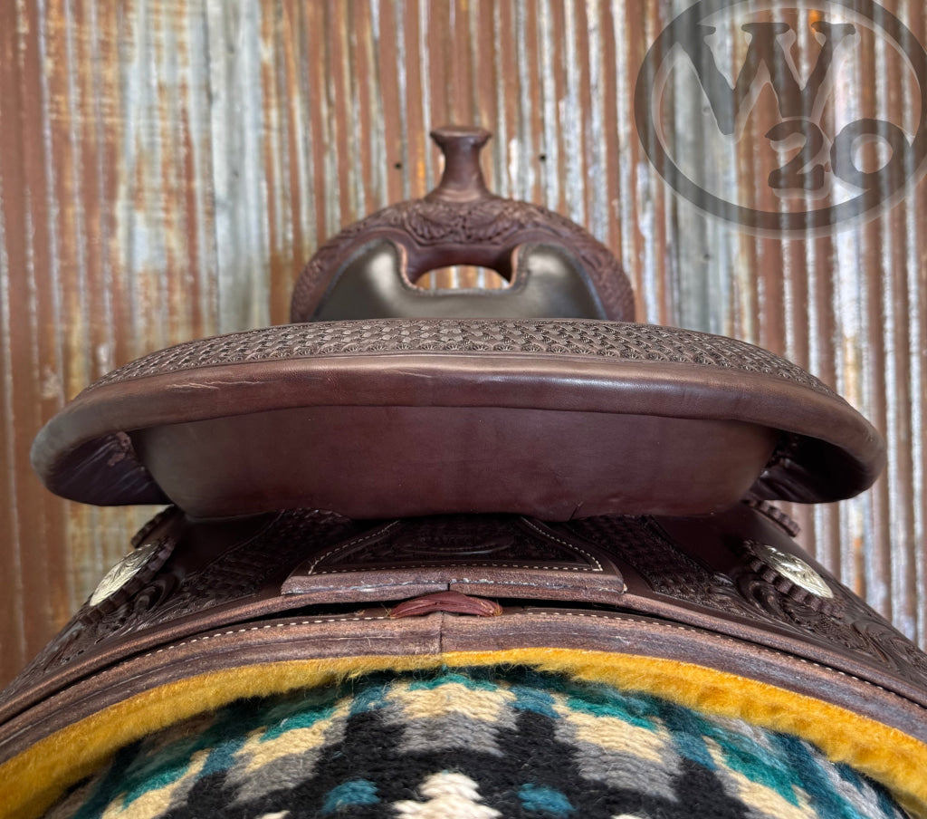 Custom West 20 Square Corner Lady Reiner by RW Bowman - Western Saddle