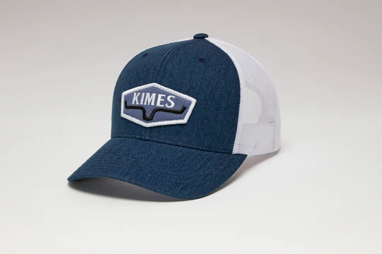 Kimes Ranch Blue Box Spring Trucker Hat