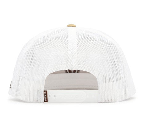 Vexil Brown Icon Khaki and White Ball Cap - West 20 Saddle Co.