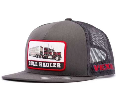 Vexil Bull Hauler Charcoal Ball Cap - West 20 Saddle Co.