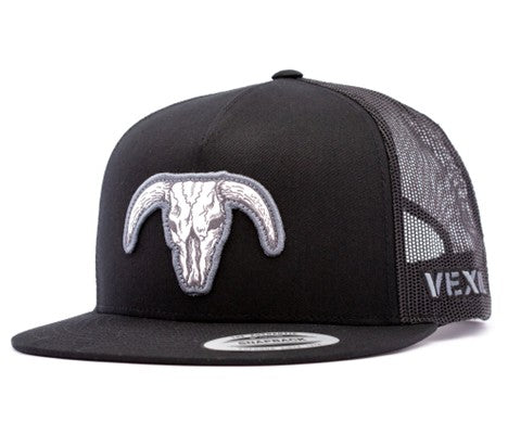 Vexil Bull Skull Black Ball Cap