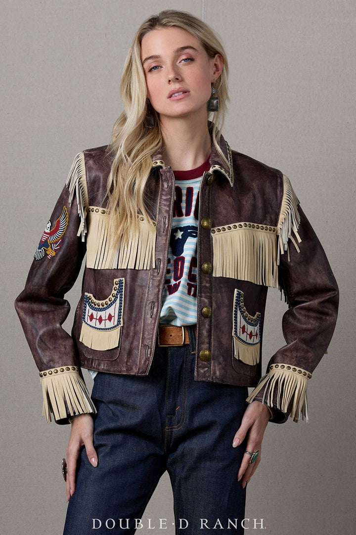Double D Ranchwear Chicory One Nation Jacket