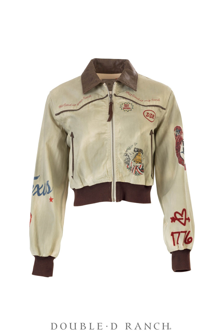 Double D Ranchwear Khaki Honor Roll Jacket