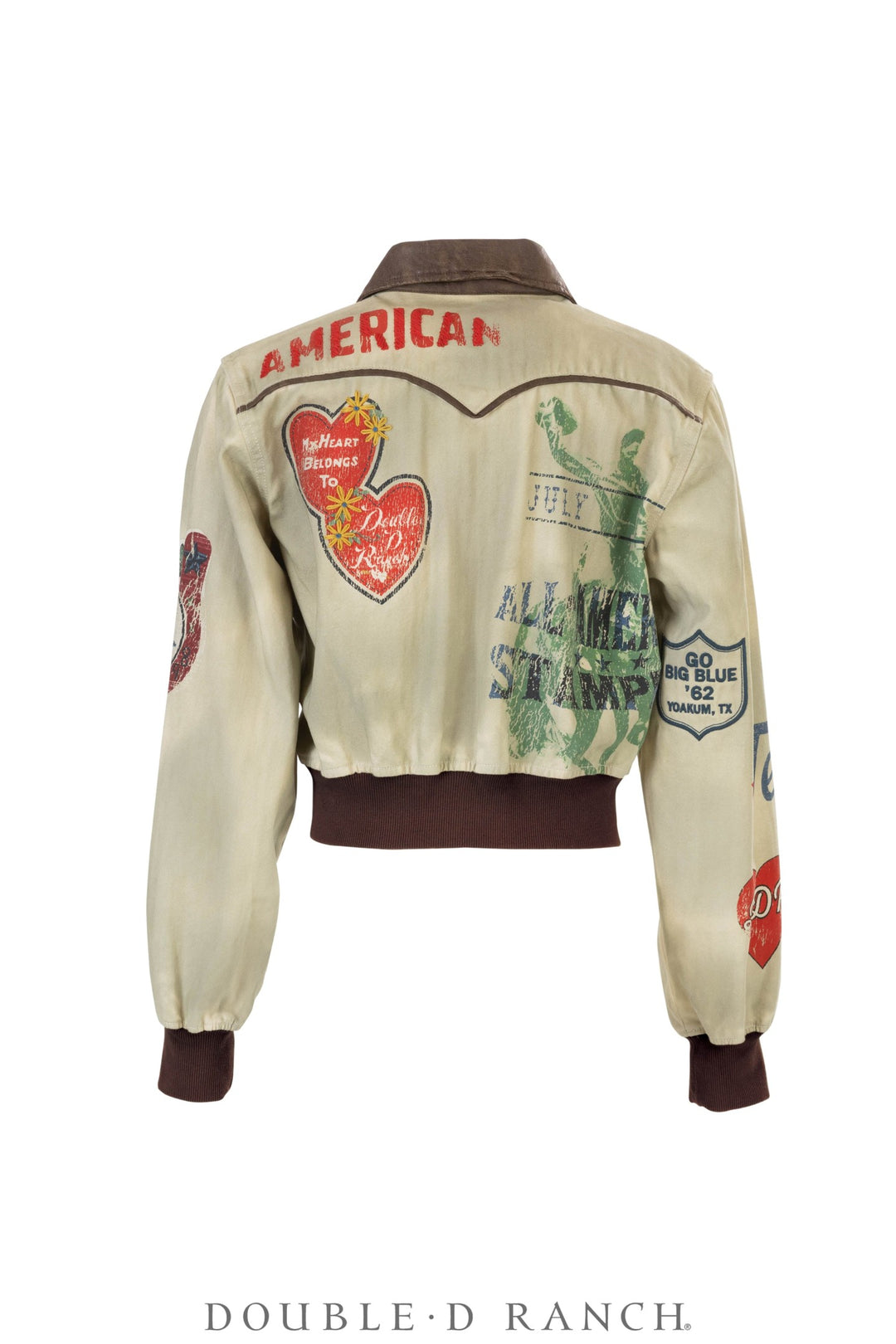 Double D Ranchwear Khaki Honor Roll Jacket