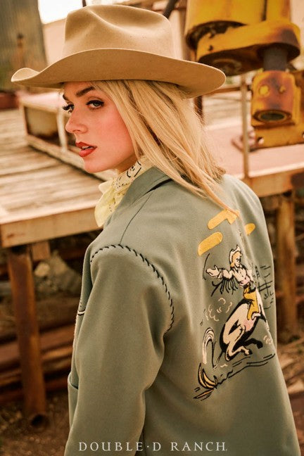 Double D Ranchwear Women's Sage Texas Tea Jacket