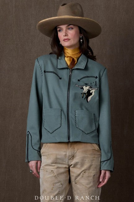 Double D Ranchwear Women's Sage Texas Tea Jacket