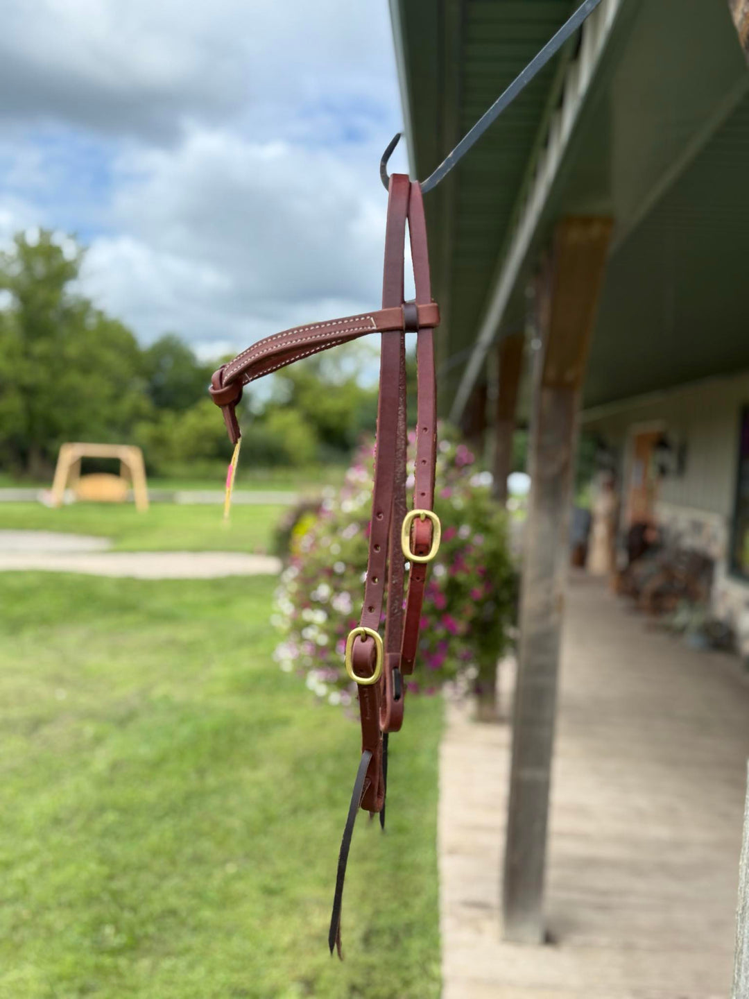 Cowperson Cowboy X Browband Headstall
