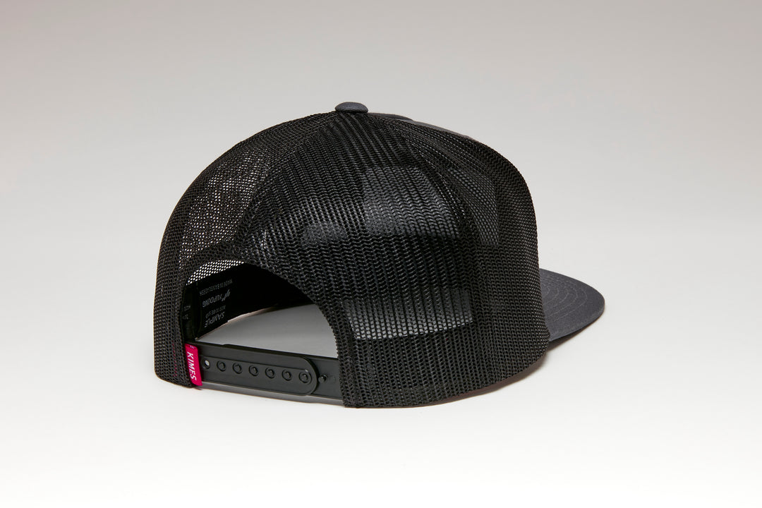 Kimes Ranch Black and Charcoal CK31 Trucker Hat