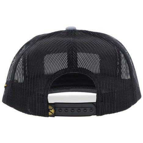 Hooey Grey and Black Cactus Ropes Hat