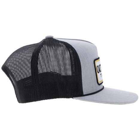 Hooey Grey and Black Cactus Ropes Hat