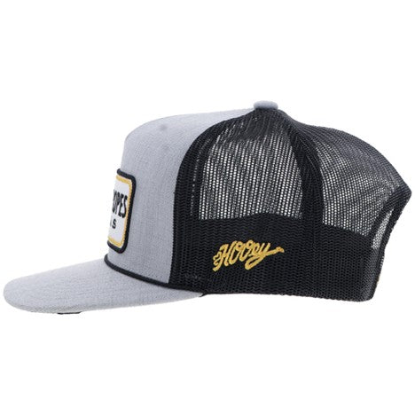 Hooey Grey and Black Cactus Ropes Hat