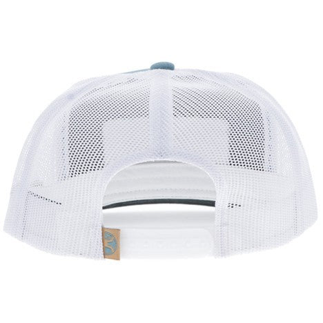 Hooey Teal and White Cactus Ropes Hat