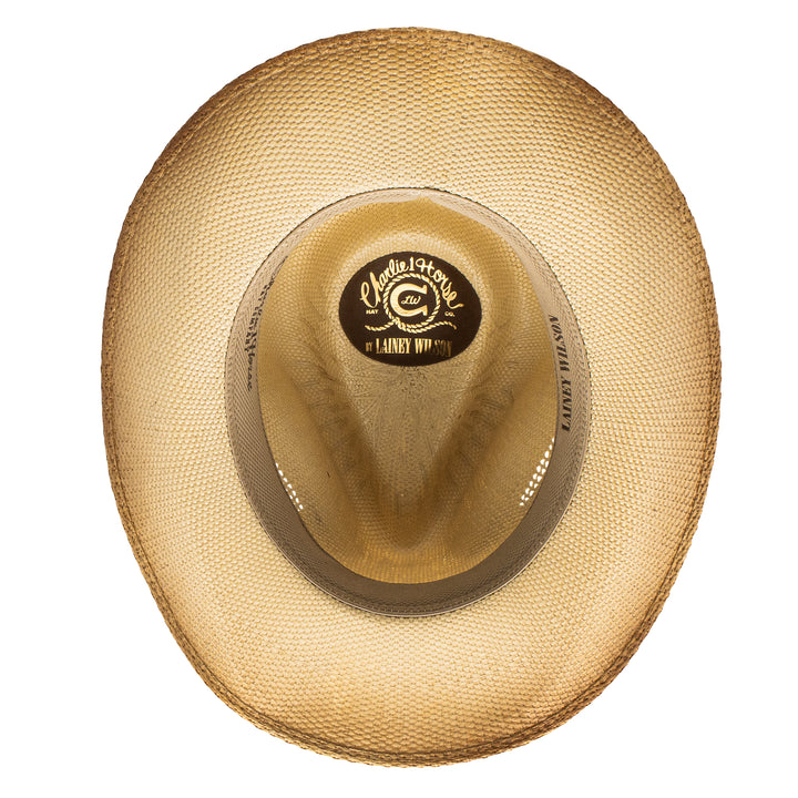Charlie 1 Horse Sweated Laredo Straw Hat