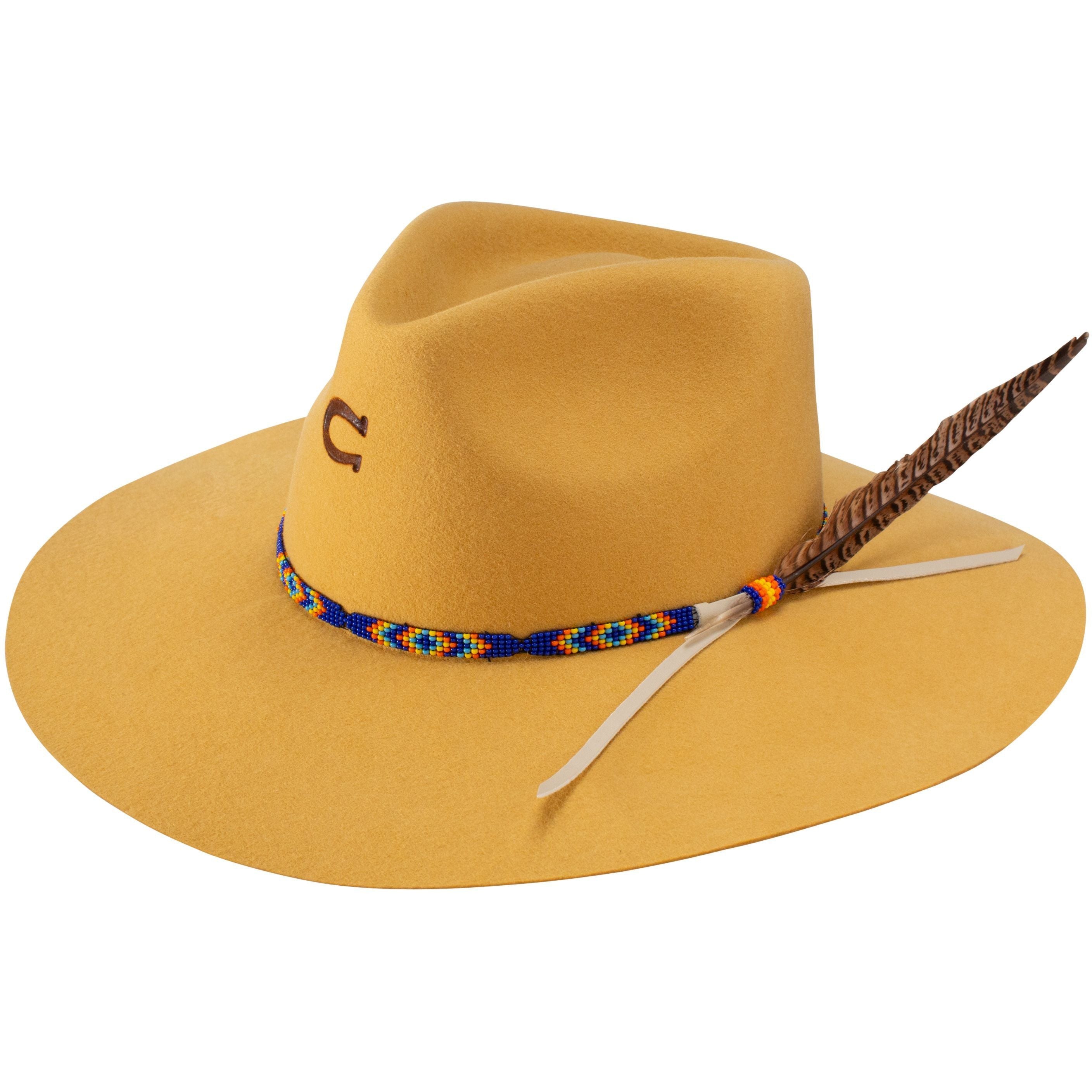 Charlie 1 Horse Mustard Gypsy Felt Hat CWGYPS 4036DJ S