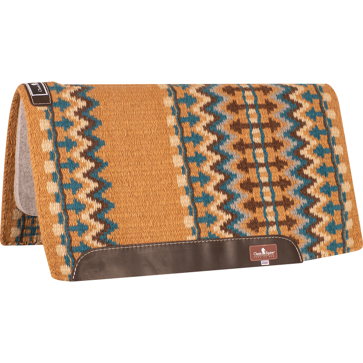 Classic Equine Classic Wool Top Saddle Pad: 34" x 38"