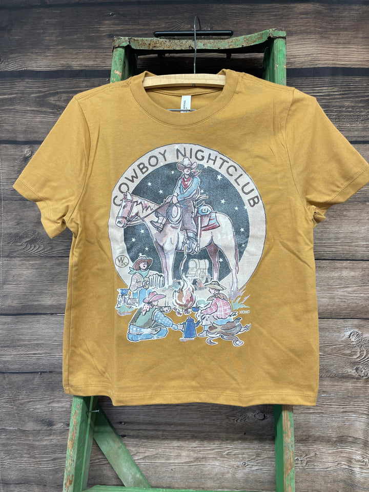 West 20 Toast Cowboy Nightclub Boxy Tee