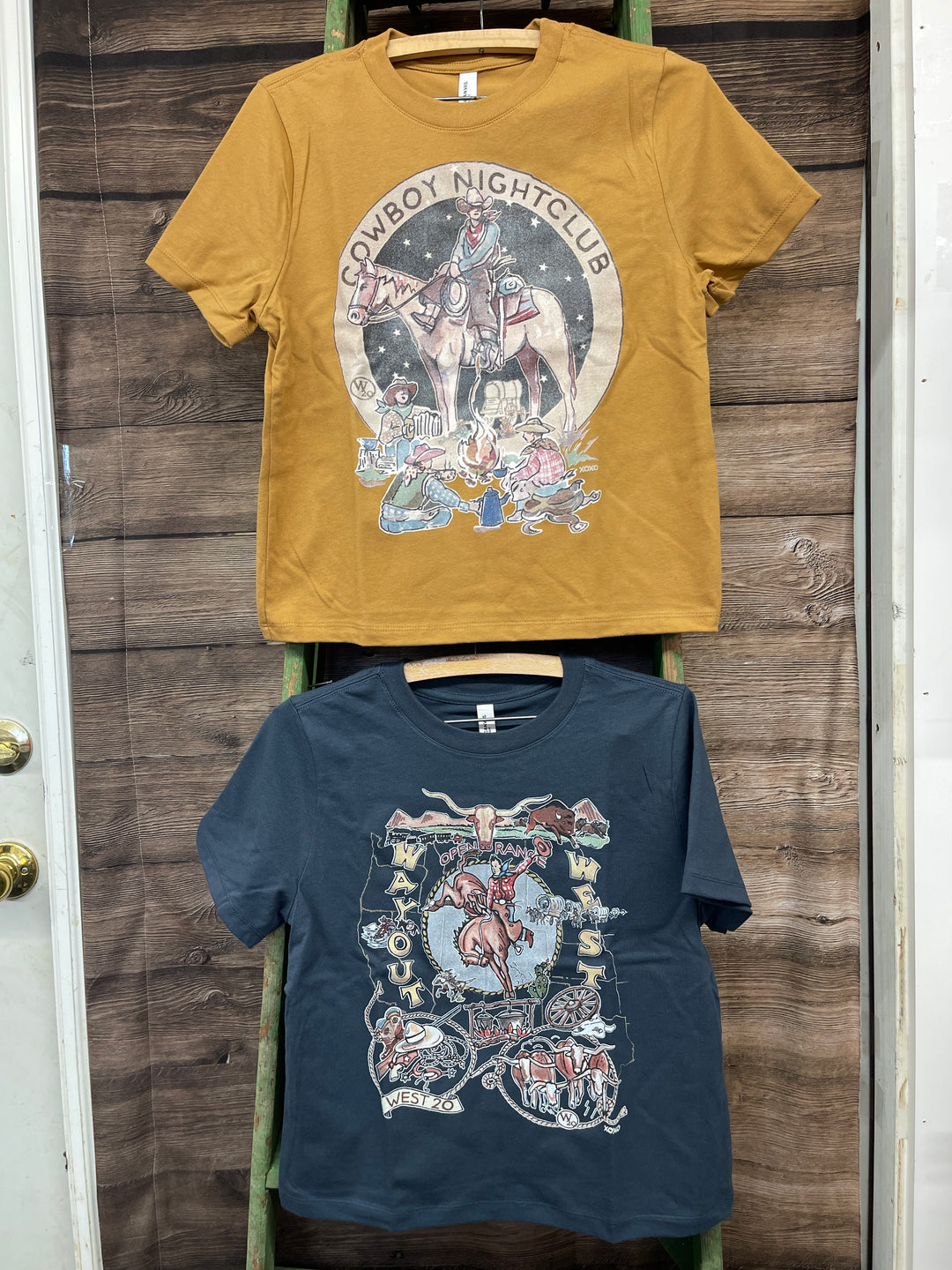 West 20 Toast Cowboy Nightclub Boxy Tee