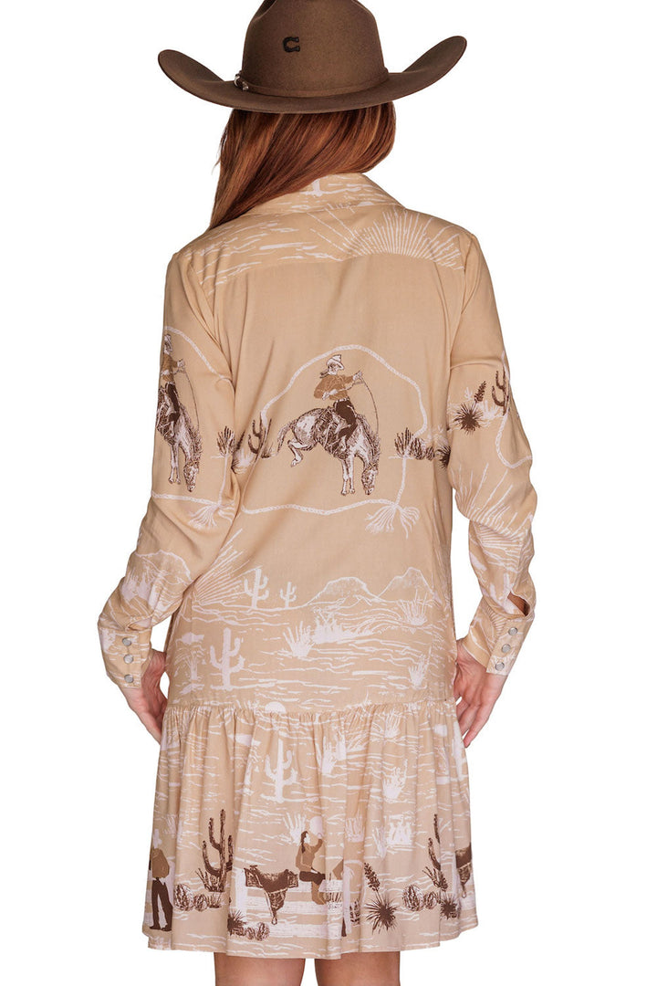 Lovlei Ranch Women's Desert Cowboy Up Dakota Dress