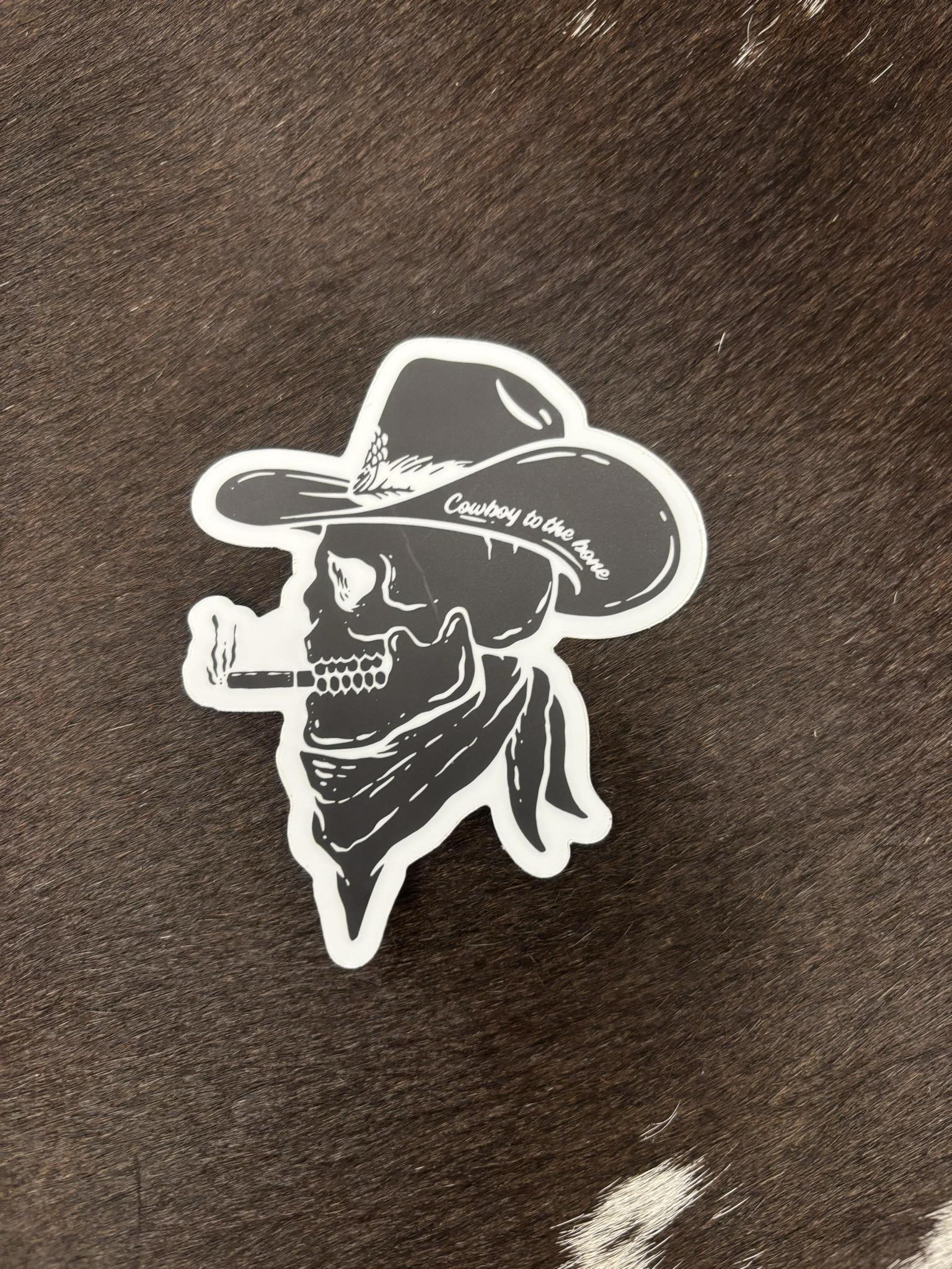 Coombs Rodeo Sticker Rodeo Hippie Cowboy to the Bone Sticker – West 20 Saddle Co.