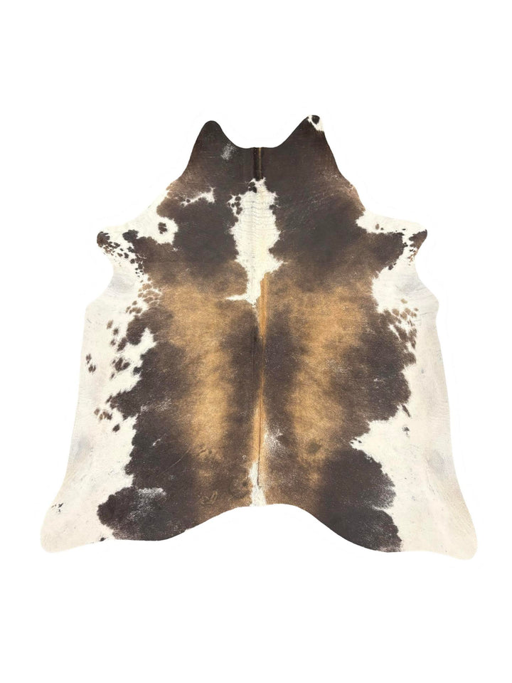 Medium and Light Brown Spotted Cowhide