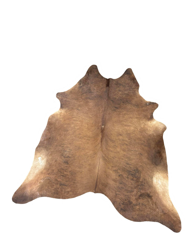 Light Brown Brindled Cowhide