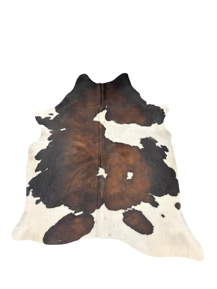 Brown and White Spotted Cowhide